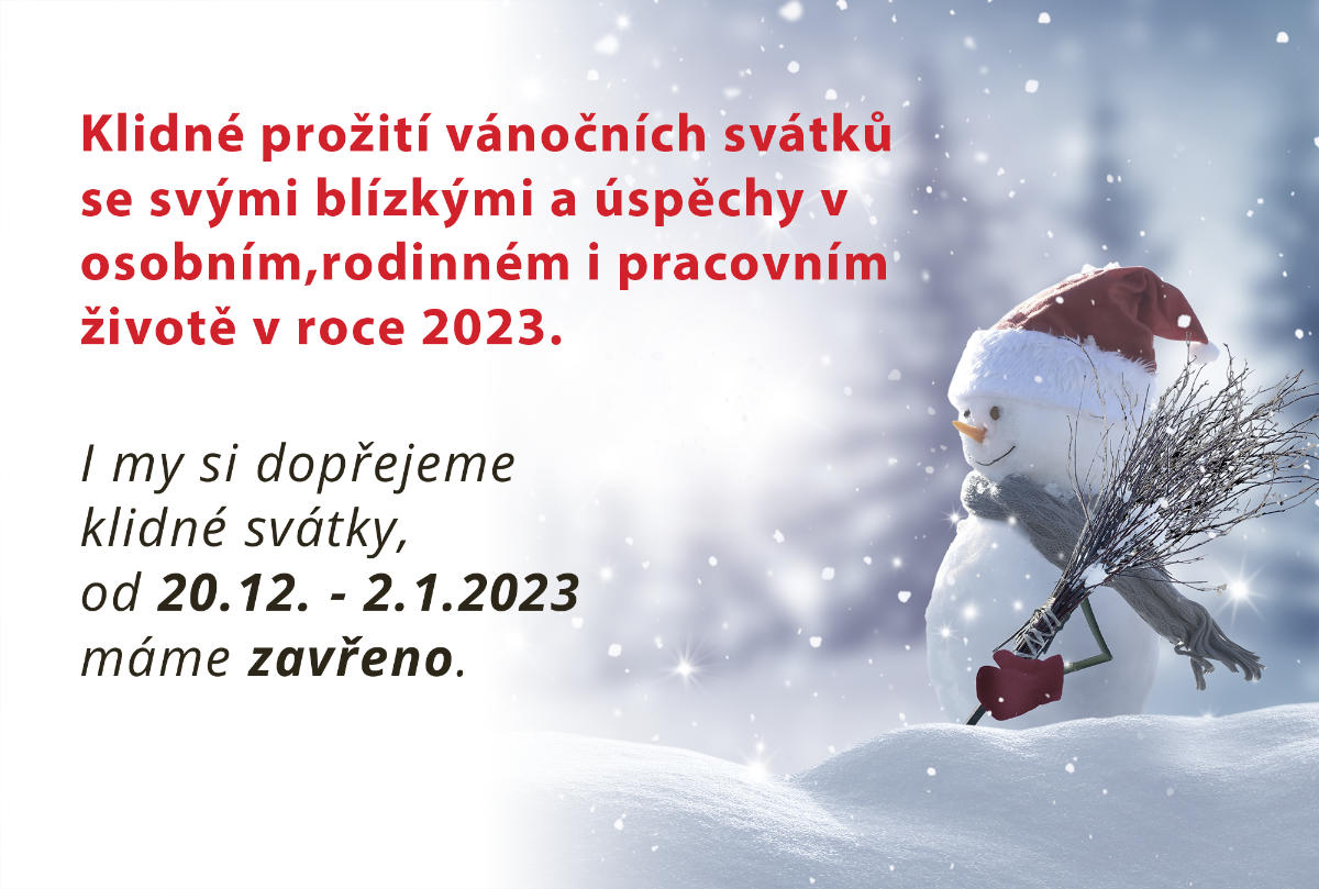 KV Realinvest Vám přeje příjemné prožití vánočních svátků  a mnoho úspěchů v novém roce 2023