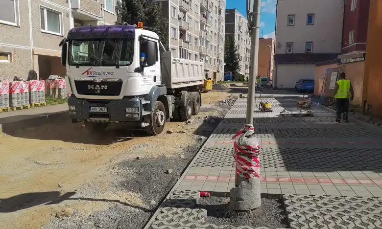 Rekonstrukce Lidického nábřeží Sokolov