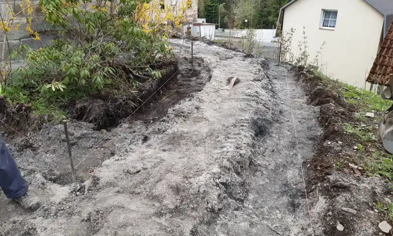 Potůčky - rekonstrukce chodníku