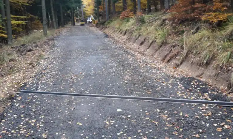 Rekonstrukce lesní cesty LC Slepá