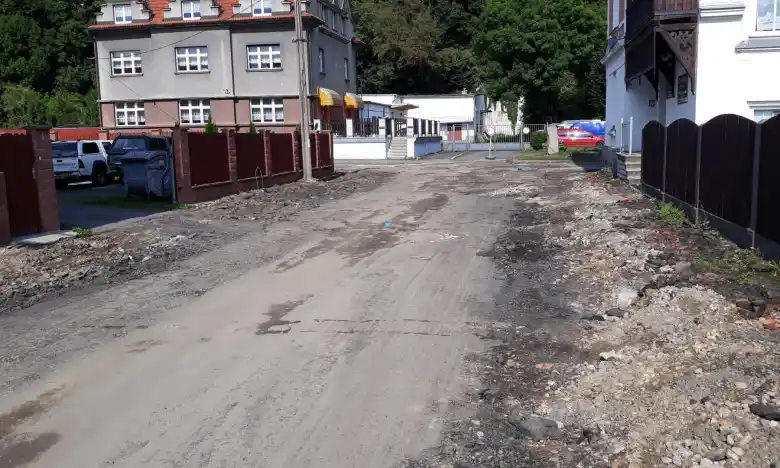 Kraslice - rekonstrukce komunikace ul. Rybná