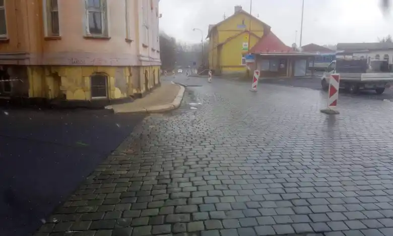 Aš rekonstrukce křižovatky ulic Jiráskova, Okružní, Selbská, Jateční