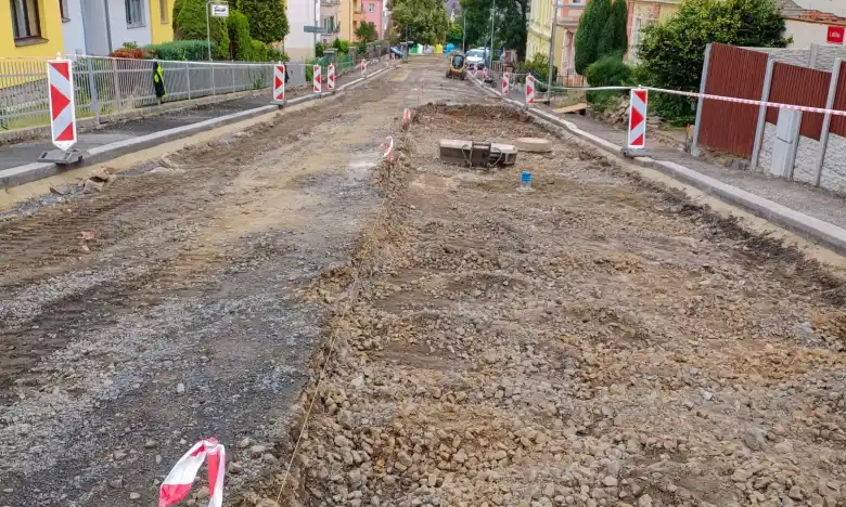 Karlovy Vary ul. 5. Května - rekonstrukce