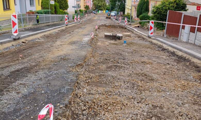 Karlovy Vary ul. 5. Května - rekonstrukce