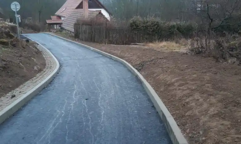 Oprava místní komunikace Kfely - Horní Slavkov