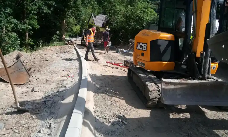 Karlovy Vary - rekonstrukce ul. Jánošíkova