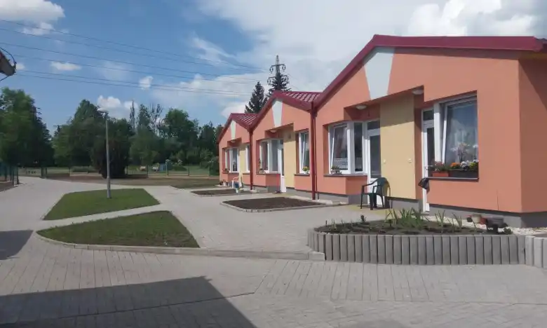 zadní část objektu