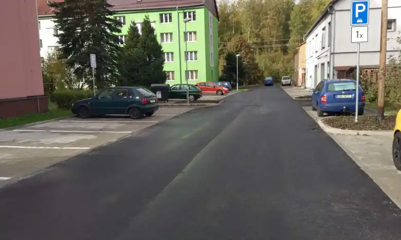 rekonstrukce komunikace ul.Družstevní, Kraslice