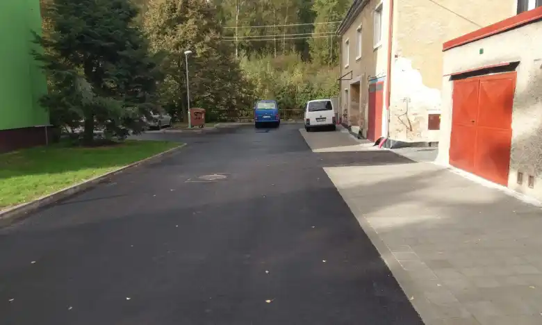 rekonstrukce komunikace ul.Družstevní, Kraslice