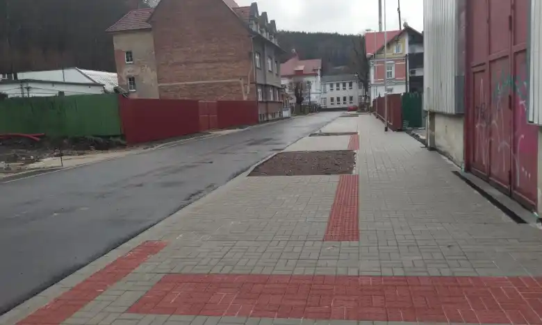 Kraslice - rekonstrukce komunikace ul. Rybná
