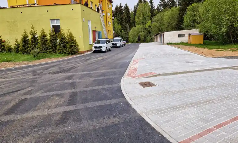 Studánka u Aše - parkování a rekonstrukce MK