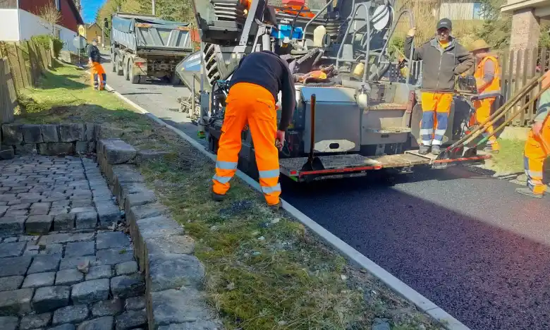 Kraslice Zelená Hora - oprava komunikace