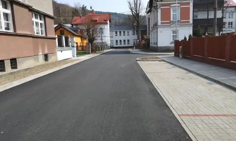 ulice po rekonstrukci