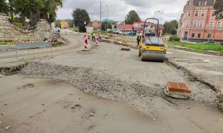 Aš rekonstrukce křižovatky ulic Jiráskova, Okružní, Selbská, Jateční