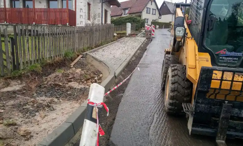 Rekonstrukce ul. Prosluněná - Dalovice