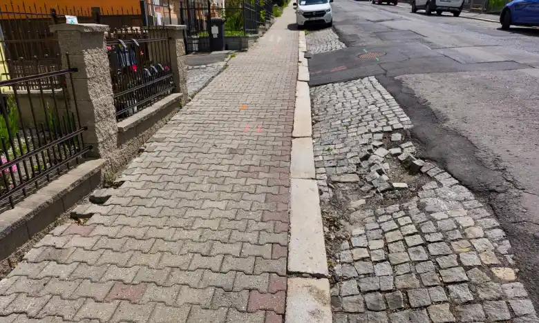 Karlovy Vary ul. 5. Května - rekonstrukce