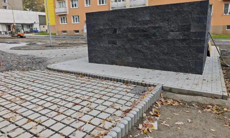 Kraslice ul. Sv. Čecha - úprava a výstavba parkoviště