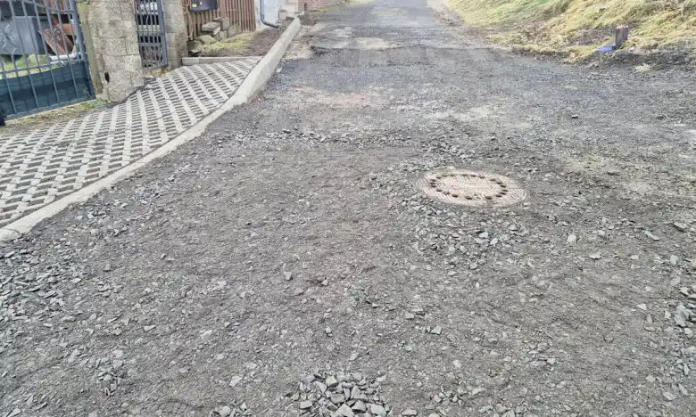 Kraslice Zelená Hora - oprava komunikace
