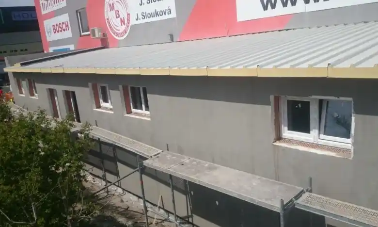 Provozní areál - přístavba skladů