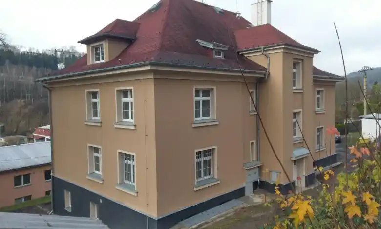 Zateplení objektu v ul.B. Smetany, Kraslice