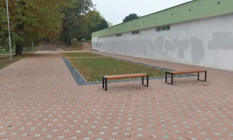 Stavební úprava chodníků Skalka Cheb